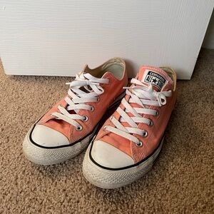 Womens Pink Low Top Converse